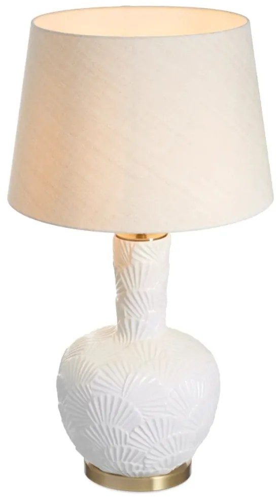 Lampa de masa LUX, Ceramica, Tesatura, Andorra, 119667 HZ
