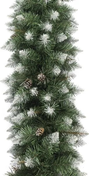 Ghirlandă decorativă de Crăciun, 270 cm