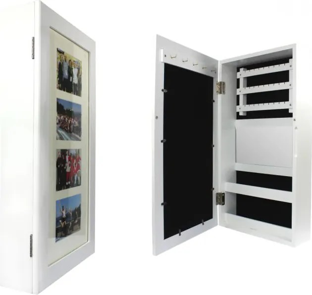 Dulap de perete pentru bijuterii 56 x 31 x 10 cm