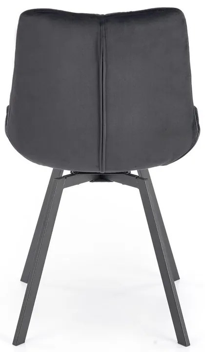 Scaun de bucaterie Ollie, negru