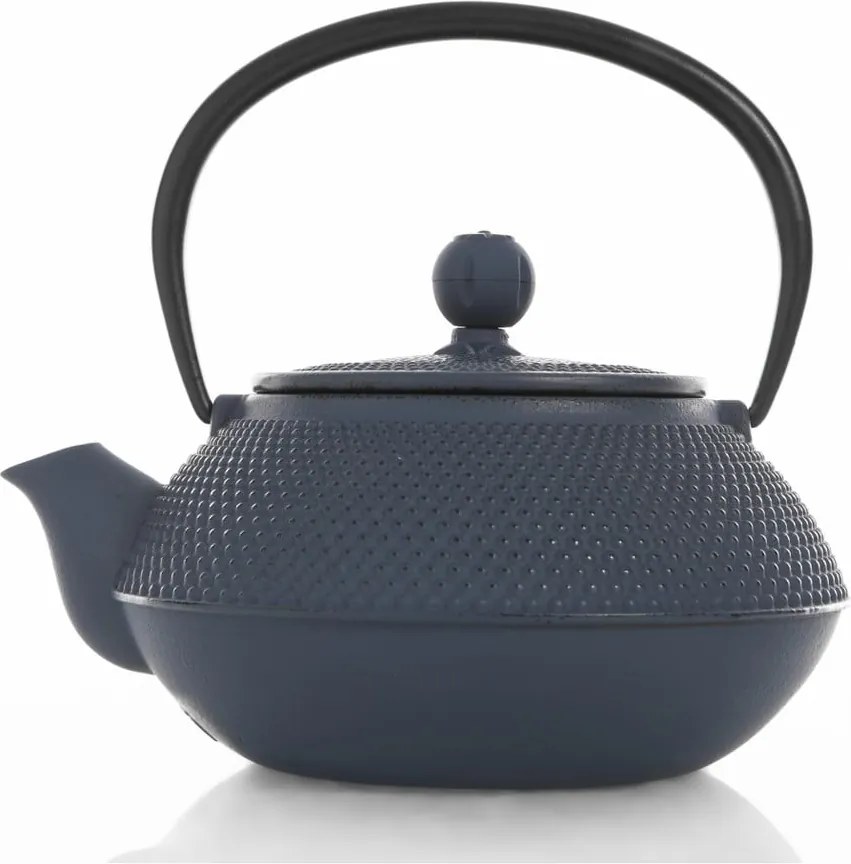Ceainic din fontă Bambum Tea, 800 ml, albastru
