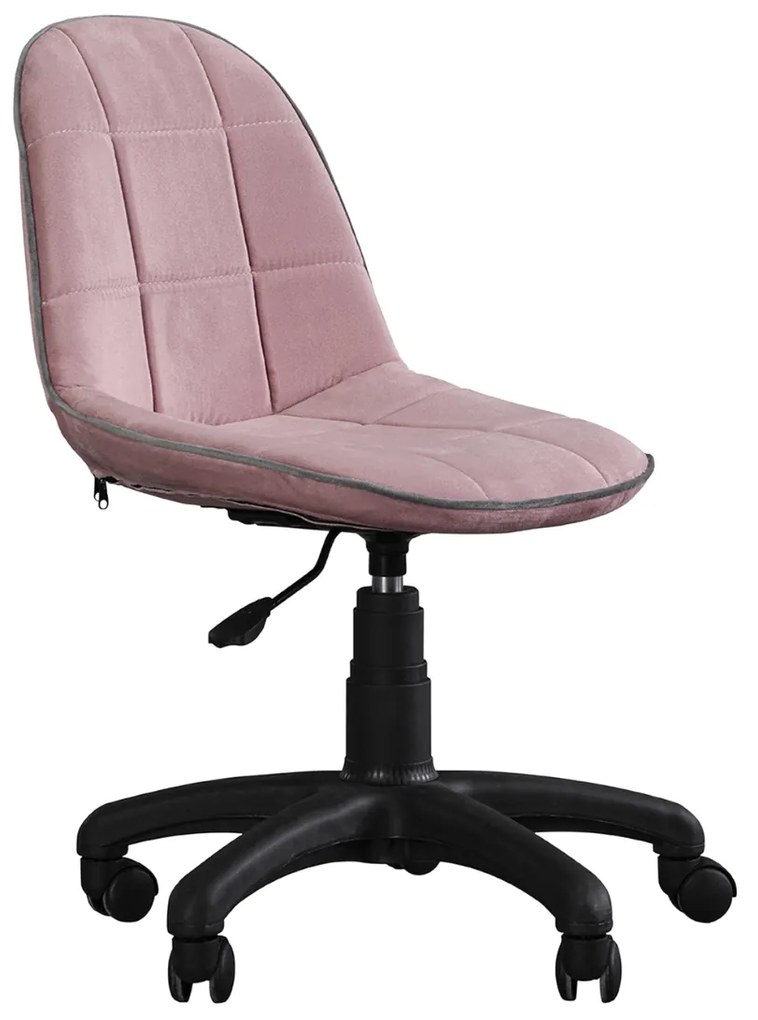 Scaun ergonomic Angel City Roz pentru camera copiilor ,   reglabil pe inaltime si husa detasabila