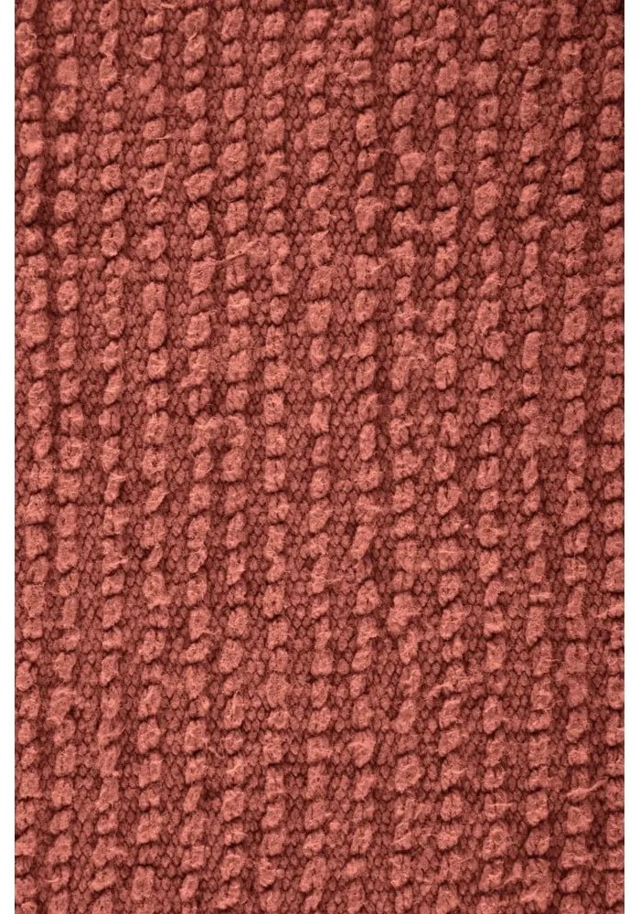 Covoraș de baie cărămiziu 100x60 cm Riva - Tiseco Home Studio