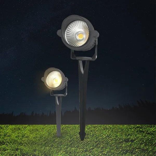 Corp led de gradina Spotlux 9W, protectie IP65, lumina rece(6500 K), Braytron