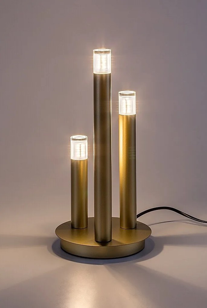 Veioza/Lampa de masa decorativa Ramira aurie