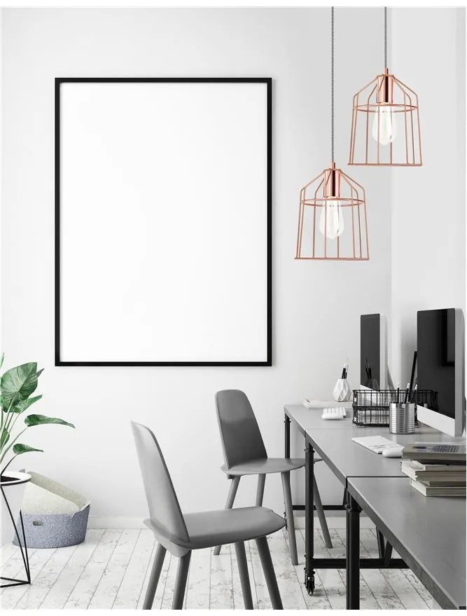 Pendul design modern minimalist Peppino cupru NVL-7605179
