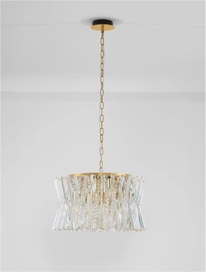 Lustra suspendata, cristale sticla ESTRELLA 54cm