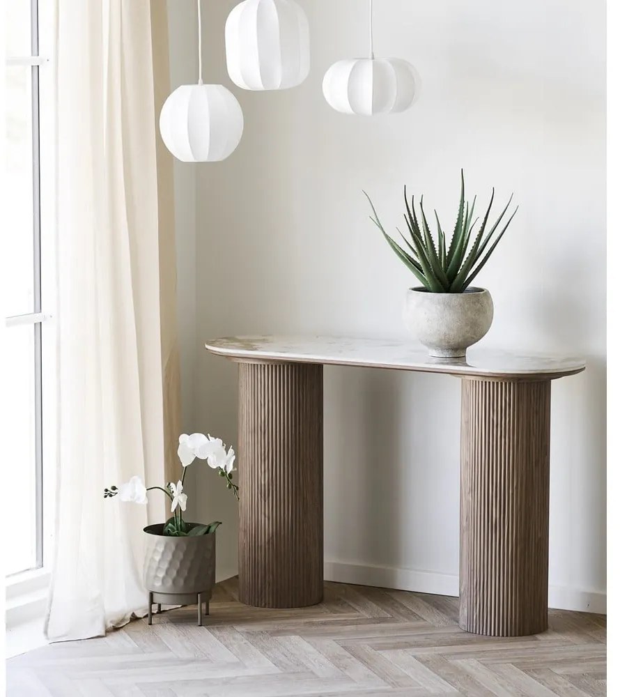 Ghiveci decorativ din metal ø 21 cm Tule – House Nordic