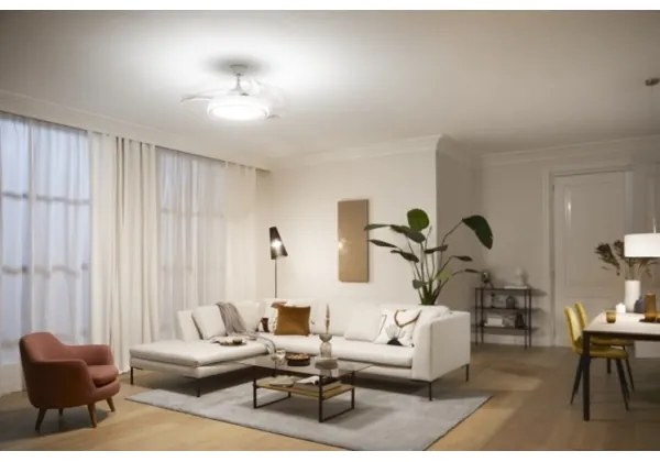 Ventilator LED de tavan Philips BLISS LED/35W/230V 5500/4000/2700K alb + telecomandă