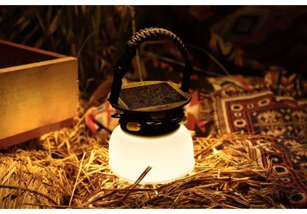 Lampă LED RGB solară portabilă reîncărcabilă LED/10W/5V 3600 mAh IP65