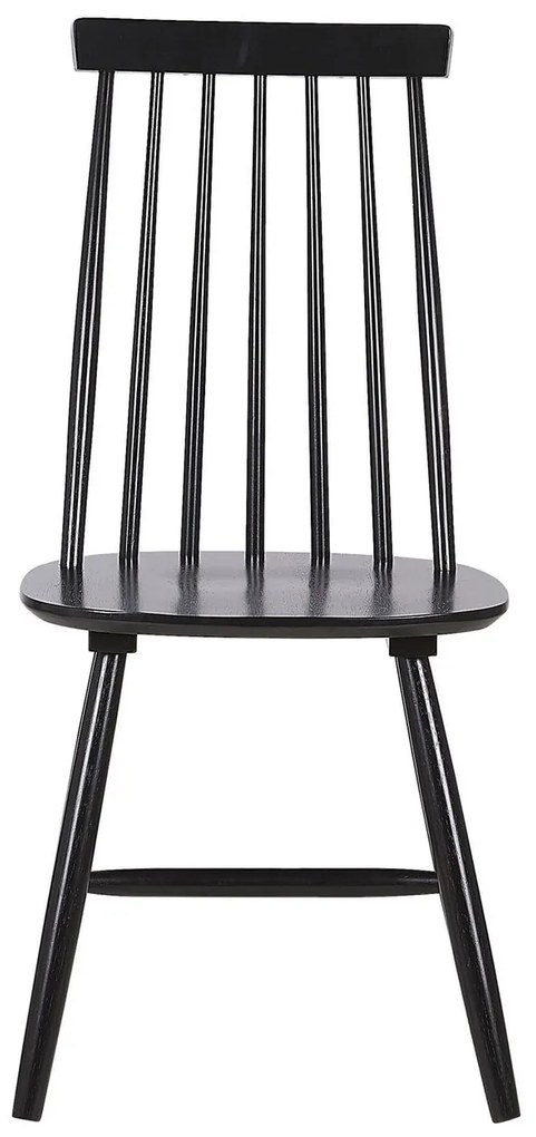Set 2 buc. scaune pentru sufragerie Burank (negru). 1009960