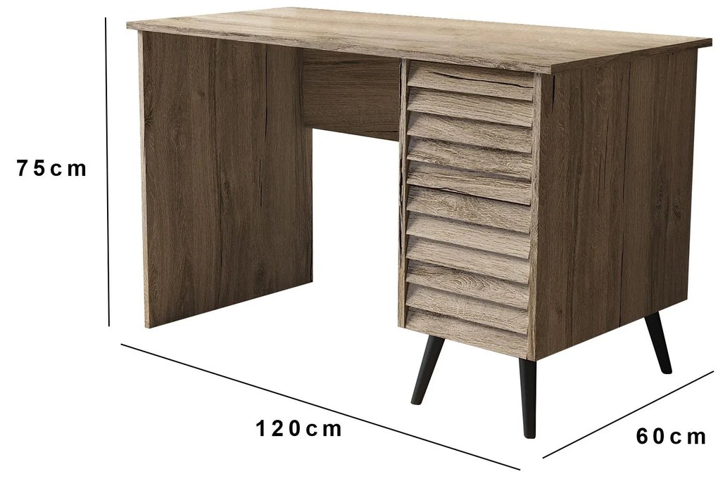Masă de scris Franc 47 (nuc). 1107915