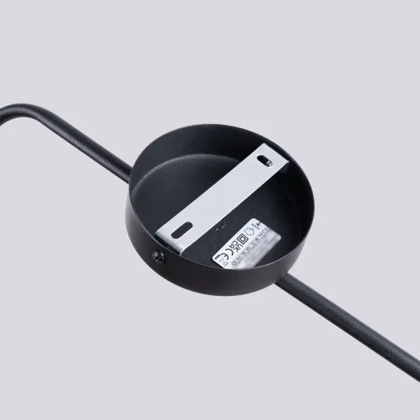 Lampă de perete Sollux SL.1697 NOX 1xE14/10W/230V negru