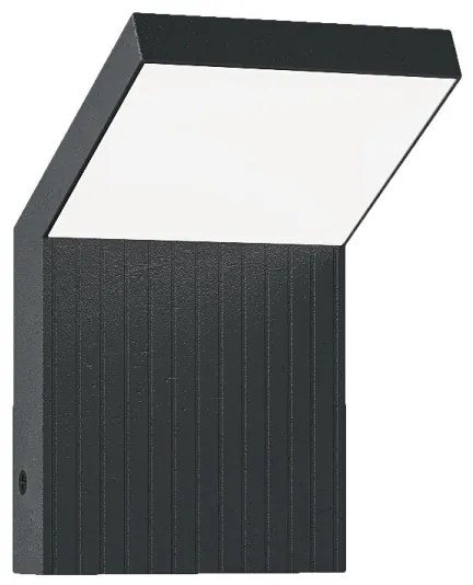 Brilagi - Aplica de exterior LED RIANO, 8W, 230V, antracit, IP65