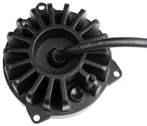 Proiector LED pentru tractor BLACK LED/20W/10-30V IP69 5700K rotund