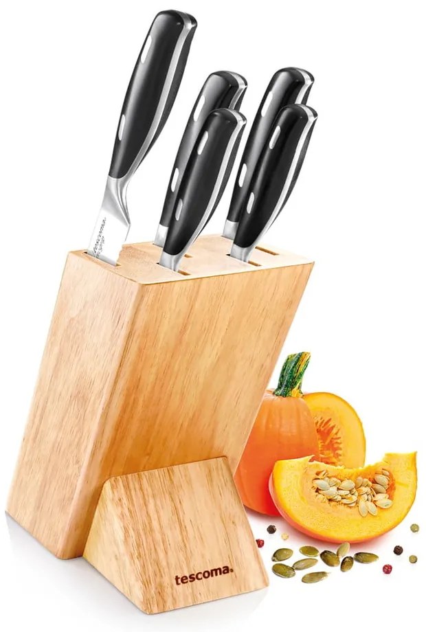 Set de cuțite cu suport 5 buc. GrandChef – Tescoma