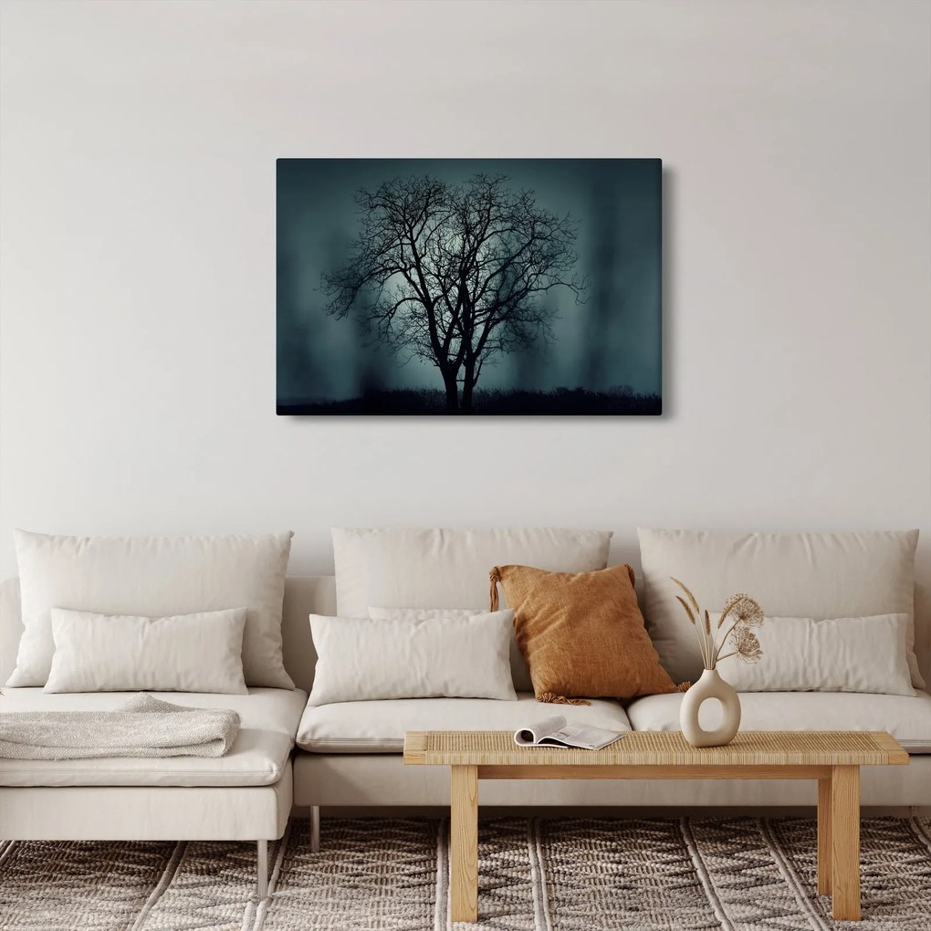 Tablou copaci în eclipsă (90x60 cm)