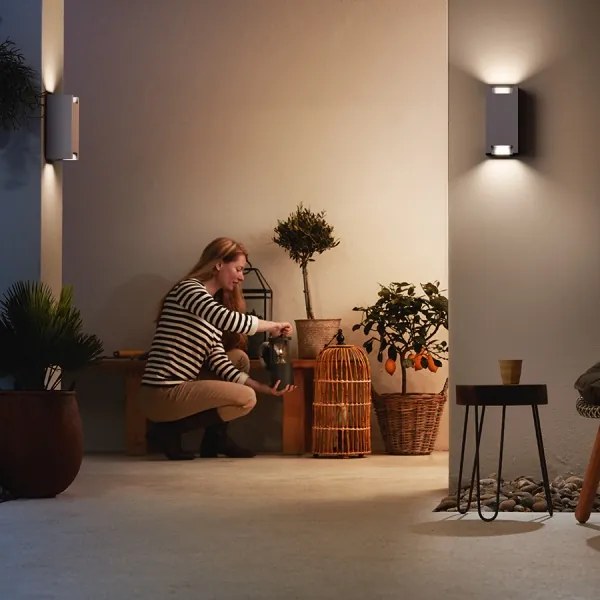 Aplică de exterior MYGARDEN TROWEL 2xGU10/5W IP44 Philips 17339/48/PN