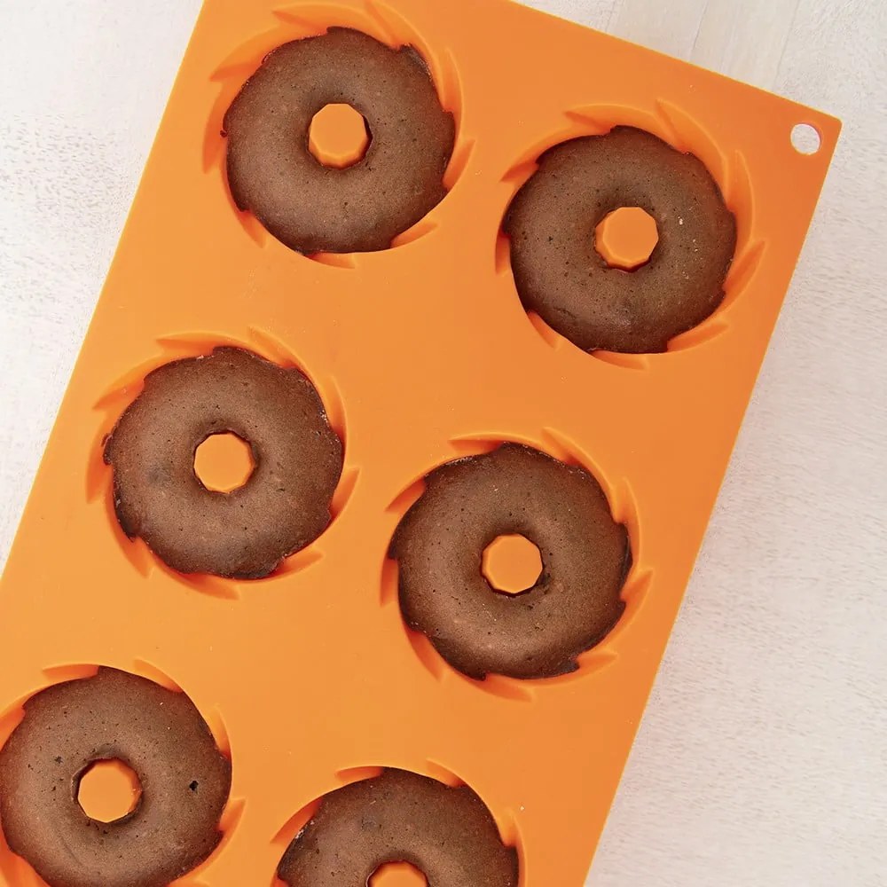 Formă de copt pentru mini-prăjiturele Bundt din silicon 17x28 cm – Orion