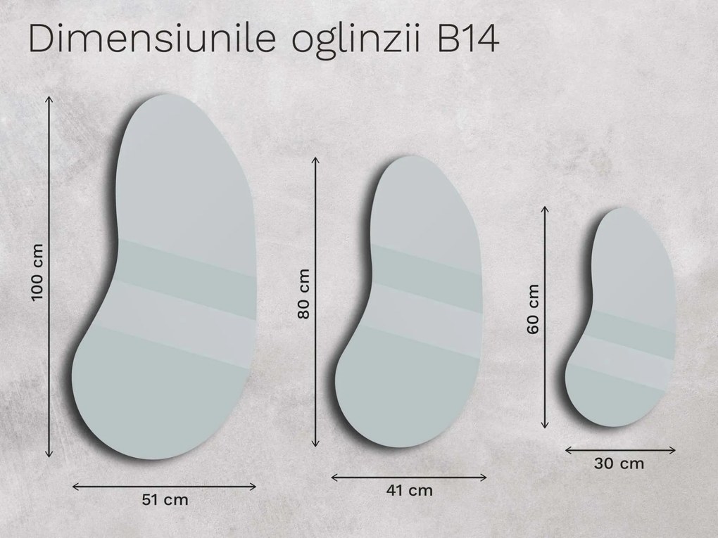 Oglindă Base B14 30×60