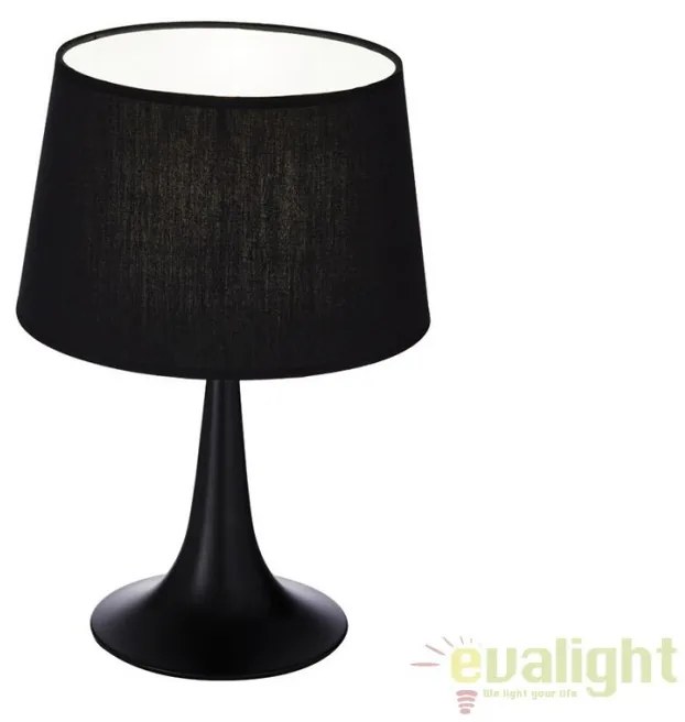 Veioza, lampa de masa moderna LONDON TL1 SMALL NERO 110554