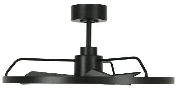 Ventilator LED dimabil Lucci Air 516124 CESSNA LED/36W/230V 3000/4000/5000K negru + telecomandă