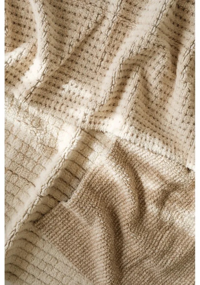 Covor în culoare naturală lavabil, țesut manual din lână 140x200 cm Unexpected Wool – Lorena Canals