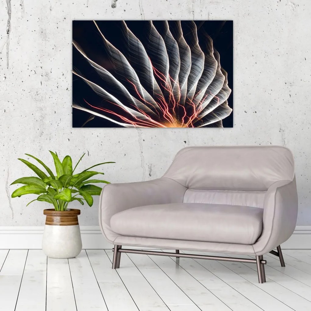 Tablou - Descărcare de lumini (90x60 cm)