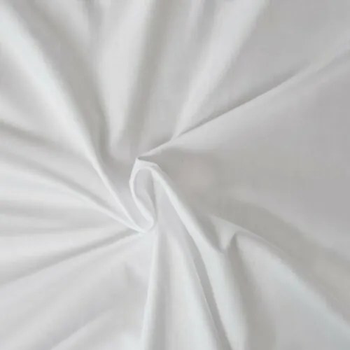 Cearșaf de pat Kvalitex Satin colecția Luxuryalb, 90 x 200 cm + 22 cm, alb, 90 x 200 cm