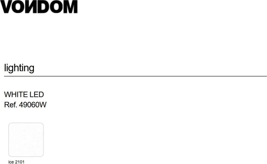 Ghiveci de flori / Jardiniera plante design decorativ modern cu iluminat LED ADAN PLANTER 49060W Vondom