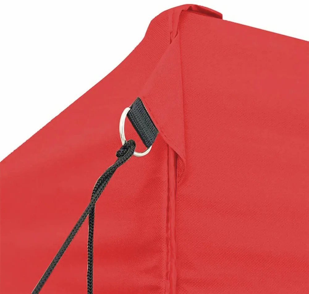 Pavilion pliant 2,9x4,25m-rosu