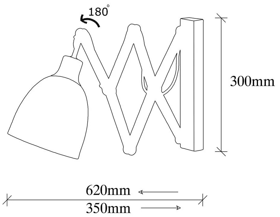 Aplică de perete neagră/în culoarea bronz ø 16 cm Sivani – Opviq lights