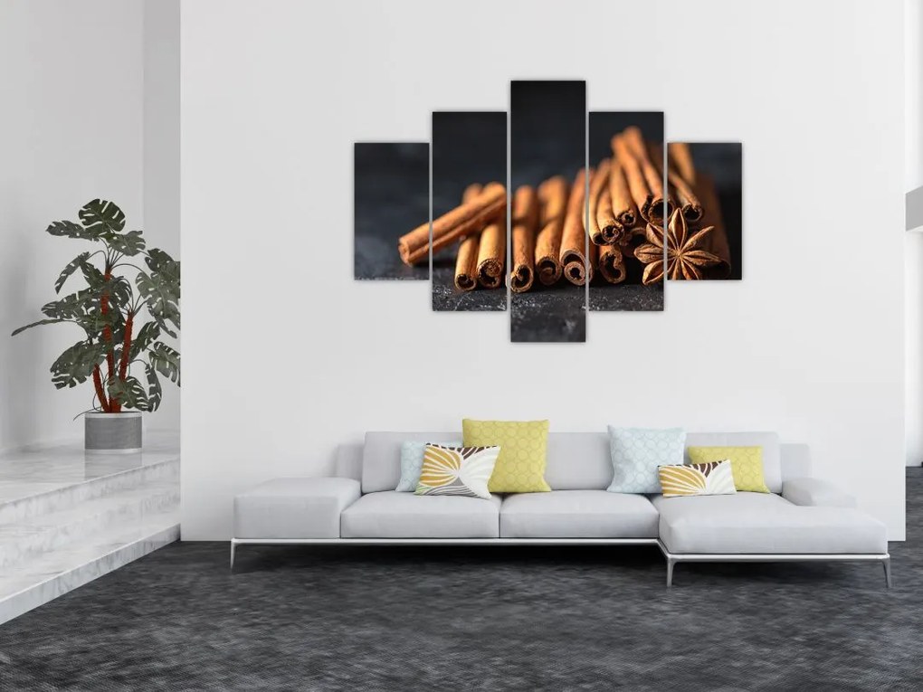 Tablou cu scorțișoară (150x105 cm)