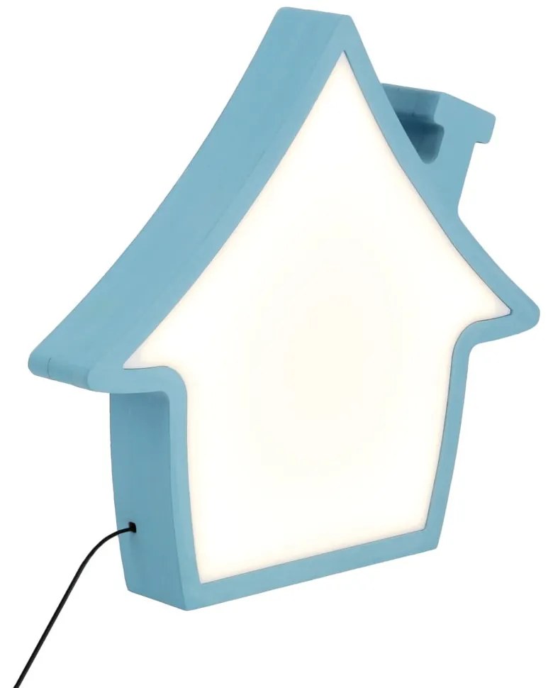 Veioză pentru copii albastră House – Candellux Lighting