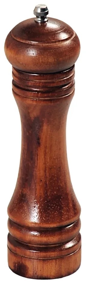 Kesper 13621 Moară de piper din cauciuc, închisăla culoare, h. 22 cm