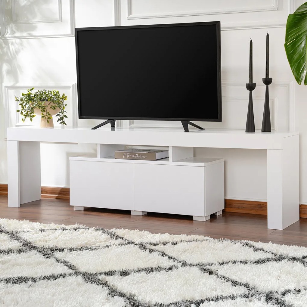Masă TV Enclave Natural White