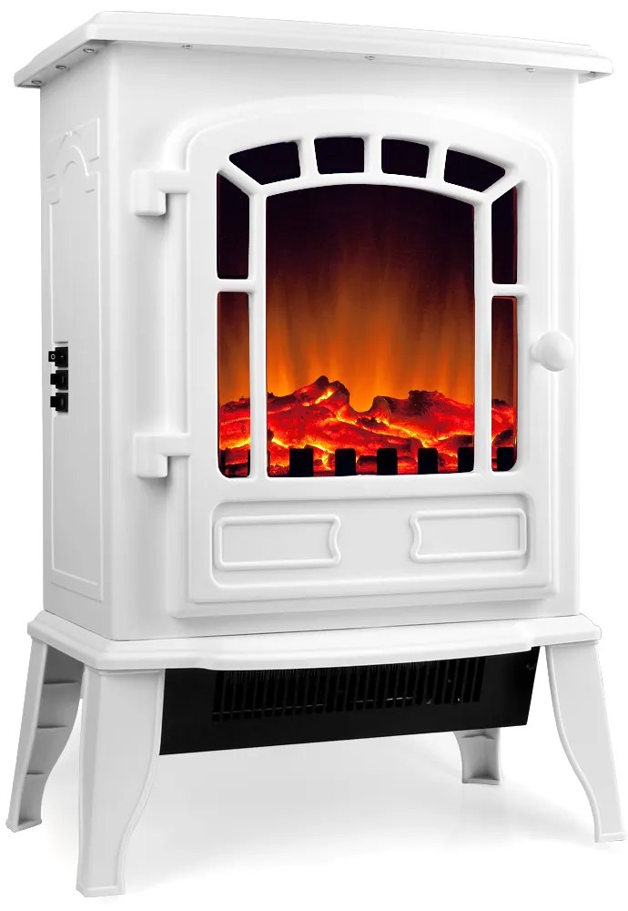 Deuba Semineu electric cu incalzire 2000W - alb