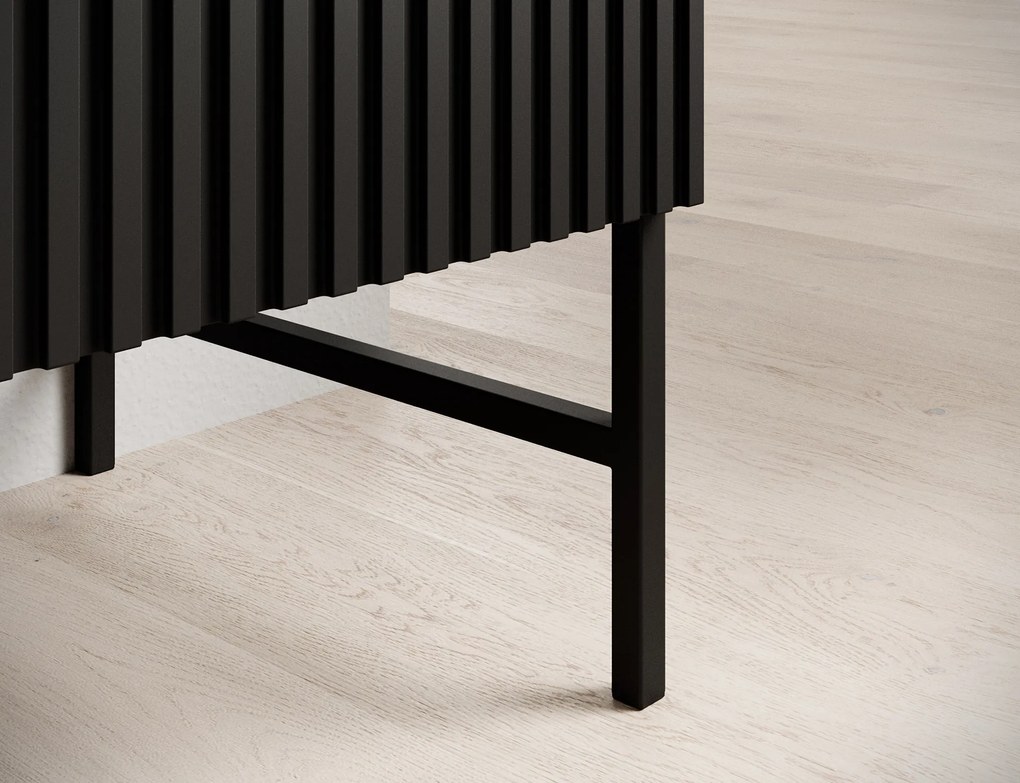 Comoda RAFTT 120x80cm, neagra