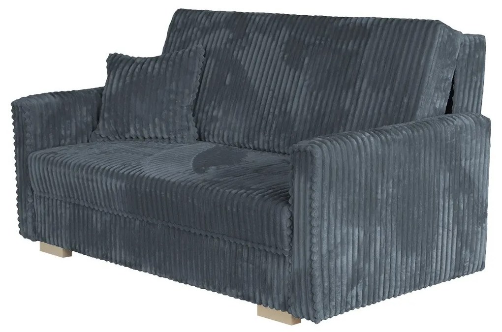 Canapea extensibilă Clovea Piano III (albastru) (cu sp. depozitare). Promo -17%. 1105513