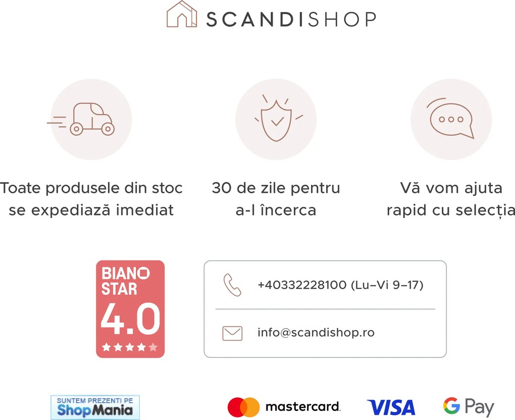 Scaun suspendat MOLINE cu suport negru, gri