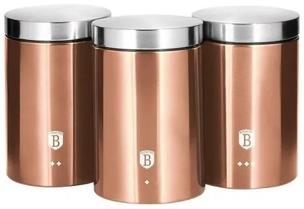 Set doze 3 piese Berlinger Haus Rosegold MetallicLine
