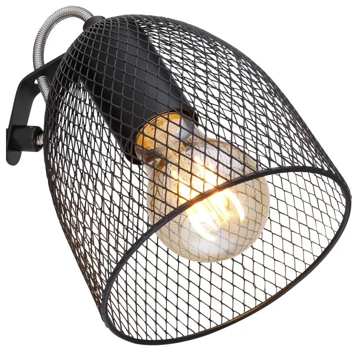 Aplica de perete stil industrial cu spot JOSINA