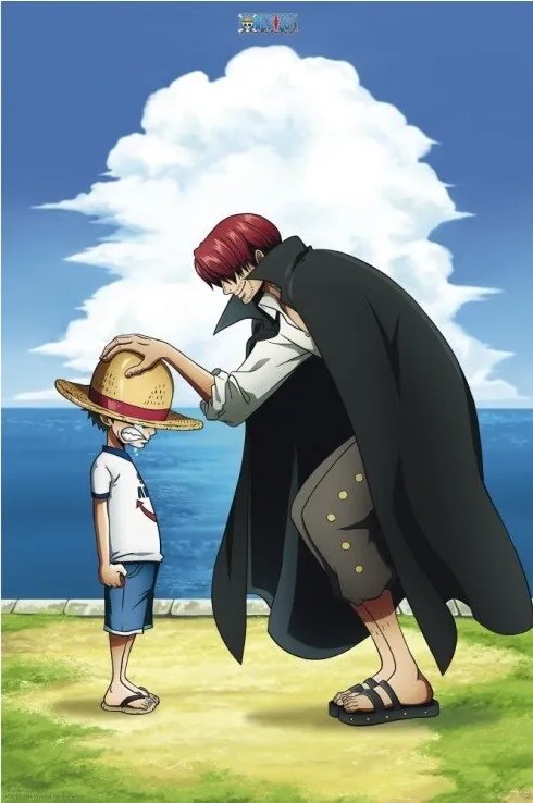 Poster One Piece - Shanks & Luffy