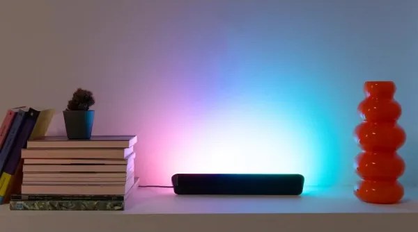 WiZ - Set 2 buc. Corp de iluminat GRADIENT LED dimerizabil RGBIC, 8,2W, 230V, 2700-6500K, Wi-Fi