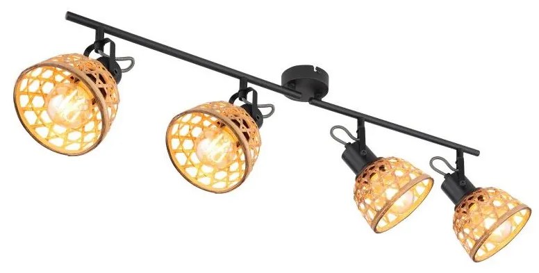 Spot WENNA 4xE27/15W/230V Globo 54053-4