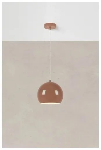 Markslöjd 108990 - Pendul pe cablu POP, 1x GU10/7W/230V, Ø 20 cm, maro