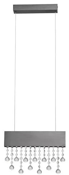 Lustra LED suspendata stil elegant CRISTA titan