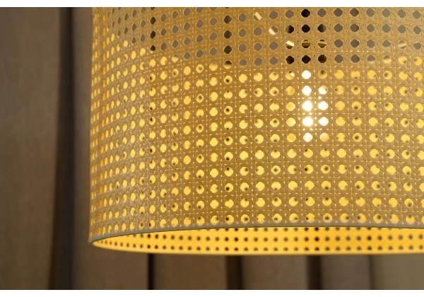 Lustră pe cablu ROLLER Duolla RATTAN 1xE27/15W/230V d. 45 cm bej
