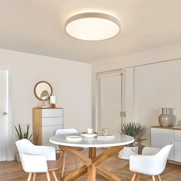 Brilagi - Corp de iluminat LED reglabil GLASS POOL DOUBLE LED/60W/230V 50 cm bej + telecomandă