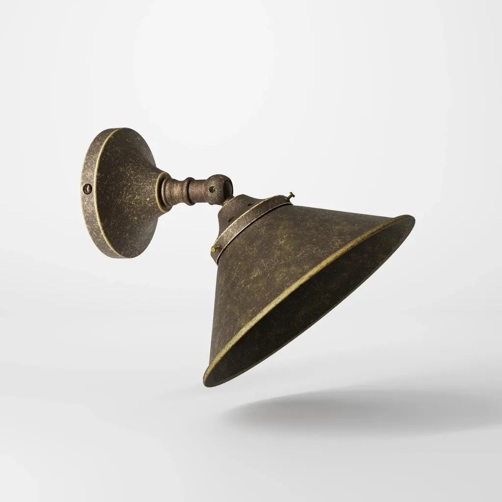 Aplica de perete stil industrial din alama personalizabila Alice